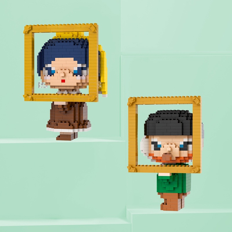 Set đồ chơi lắp ráp 9074-9079 The Great Artist