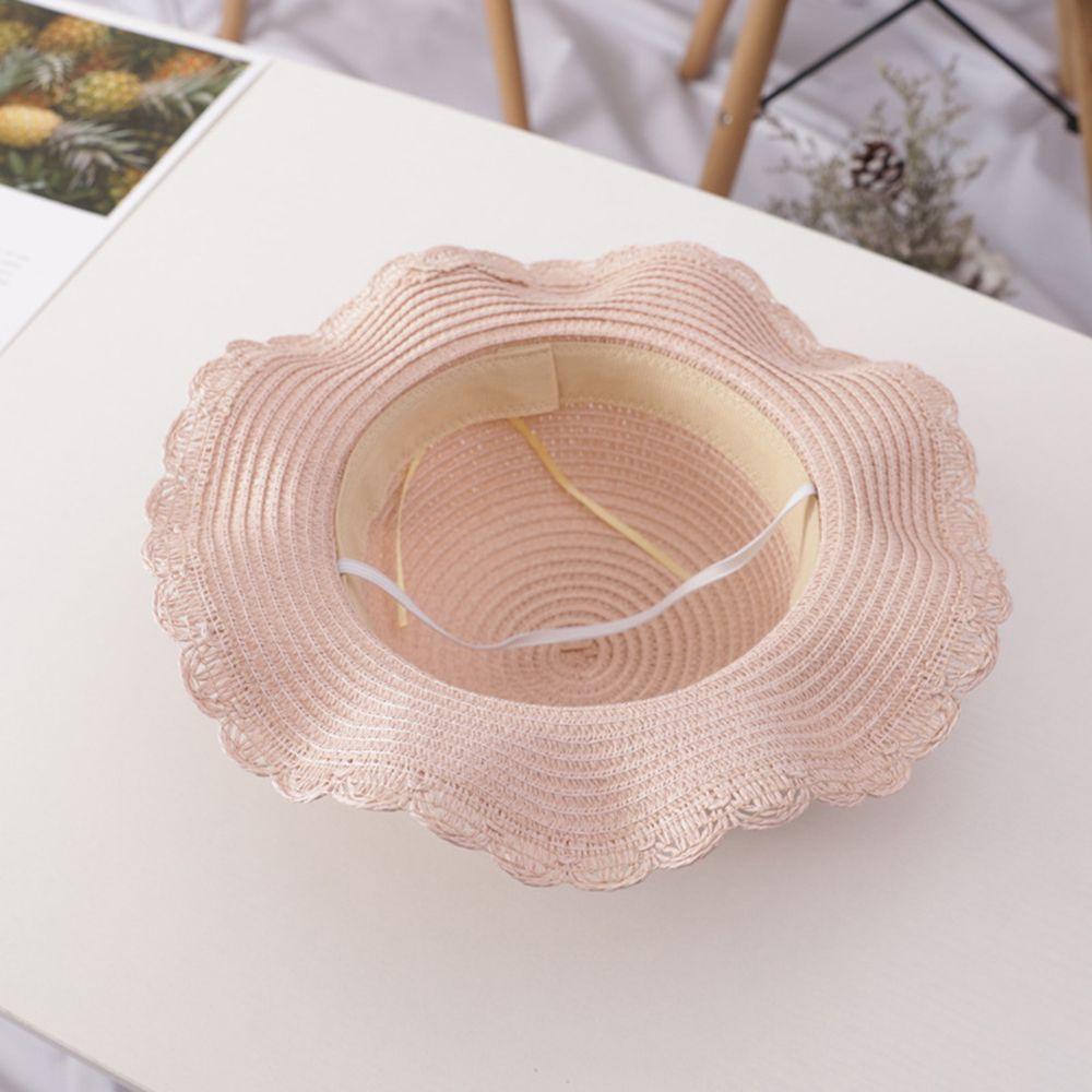 Mũ Cói Che Nắng Vành Rộng Họa Tiết Dâu Tây Thời Trang Mùa Hè Cho Bạn Gái LAYOR1