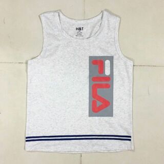 Áo ba lỗ bé trai in Fila  40 - 50kg