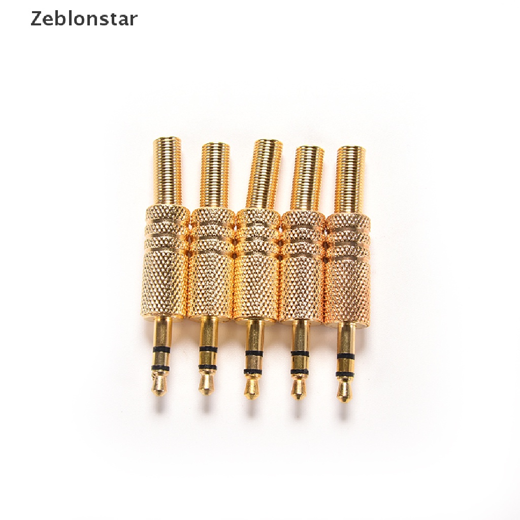 1 Giắc Cắm Âm Thanh TRS Mạ Vàng 3.5mm 1 / 8 &quot;Chất Lượng Cao (s)
