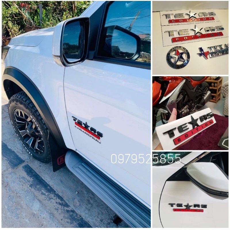 Tem TEXAS dán xe, tem nhôm dán xe