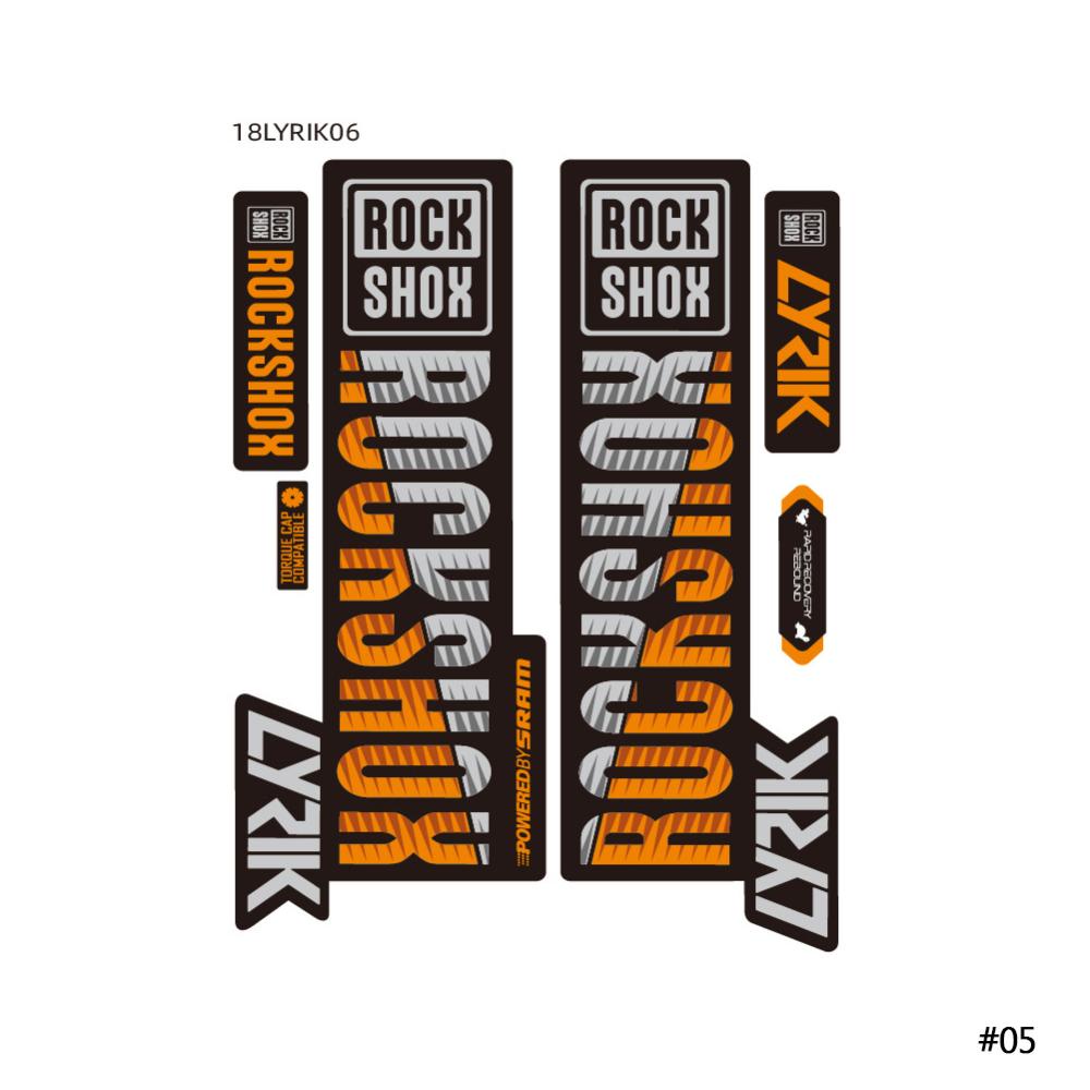 Đề Can Trang Trí Bảo Vệ Phuộc Trước Xe Đạp Leo Núi DIY H1M1 Nhiều Màu Sắc