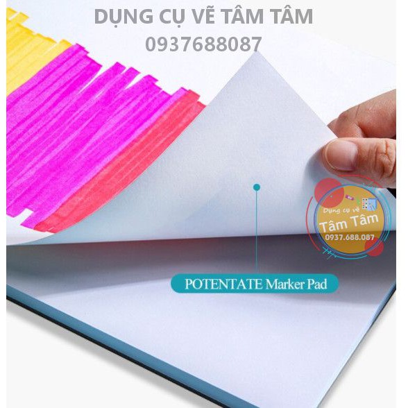 [ TÂM TÂM ]-Sổ vẽ marker, Marker pad-