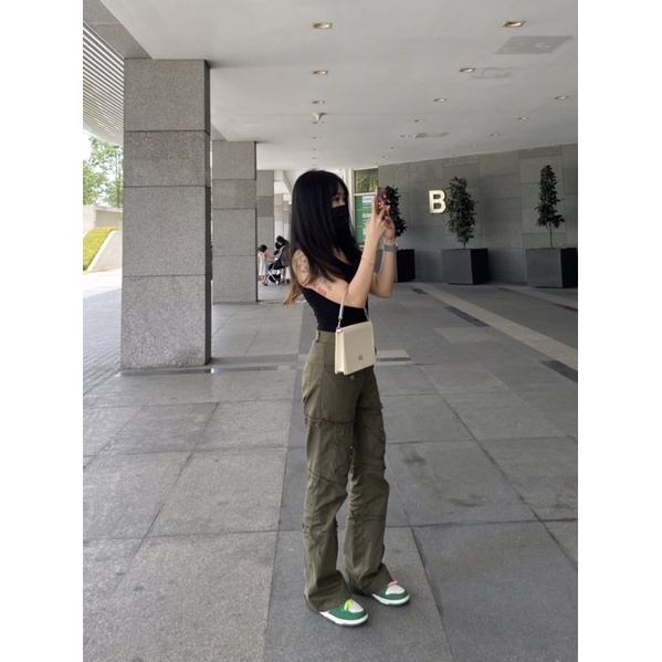 Quần khaki xanh MG OLIVE PANTS