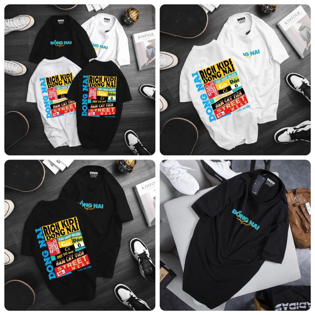 Áo Thun ĐỒNG NAI, Đẳng Cấp Chính Hiệu Rich Kids ĐỒNG NAI 100% Cotton 4 Chiều ĐN60