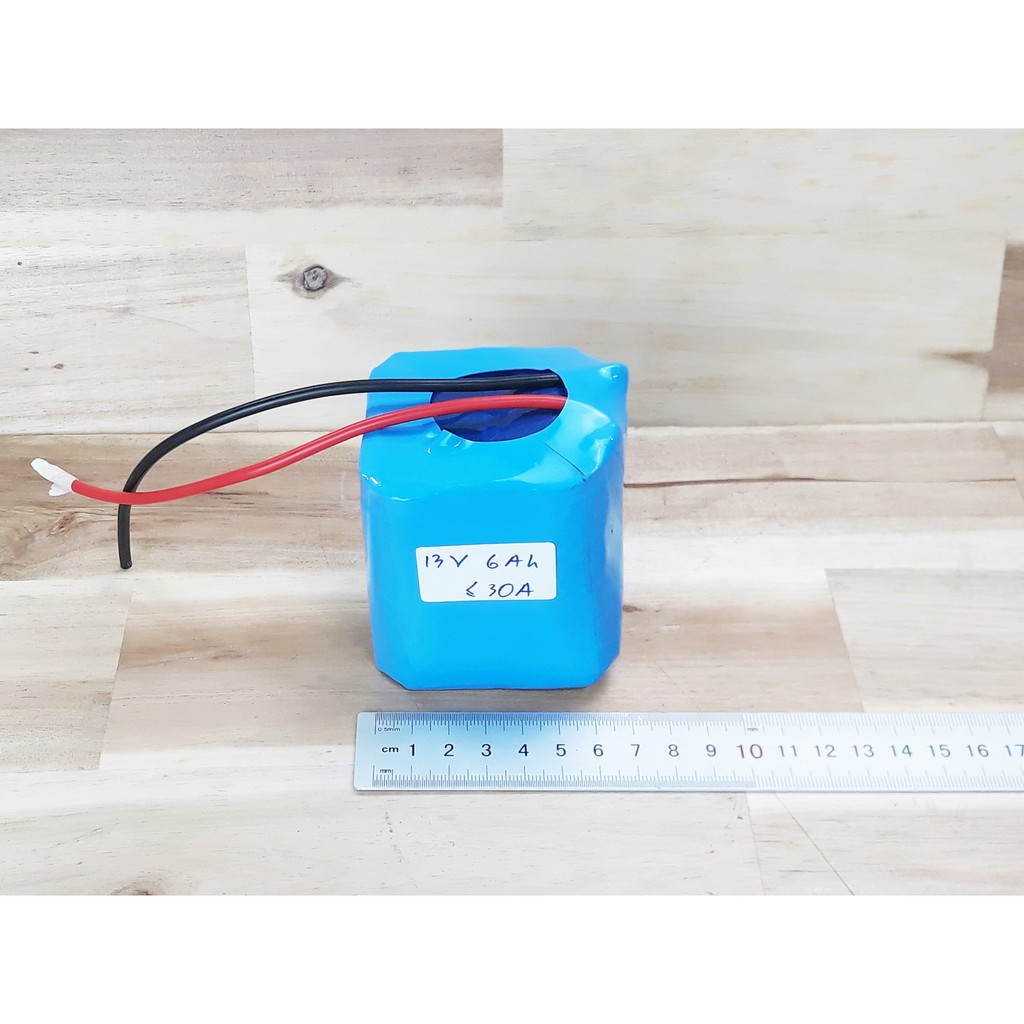 Pin Kích  Xe Máy, Lithium FePO4 13V 6Ah, 12Ah thay thế acquy chì_Liba