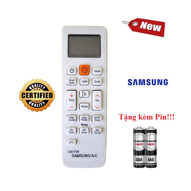 Điều khiển điều hòa Samsung các dòng 1 &amp;2 chiều 9000BTU 12000BTU 18000BTU- Hàng tốt