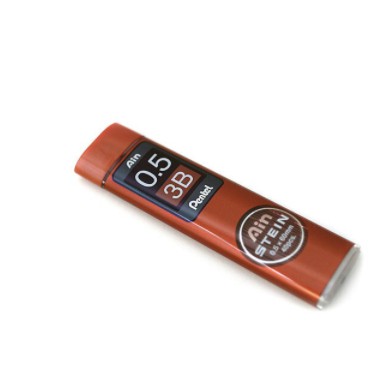 Ruột chì 0.5mm 2B,Ngòi chì Pentel Ain Stein 0.5mm 2B/3B/4B