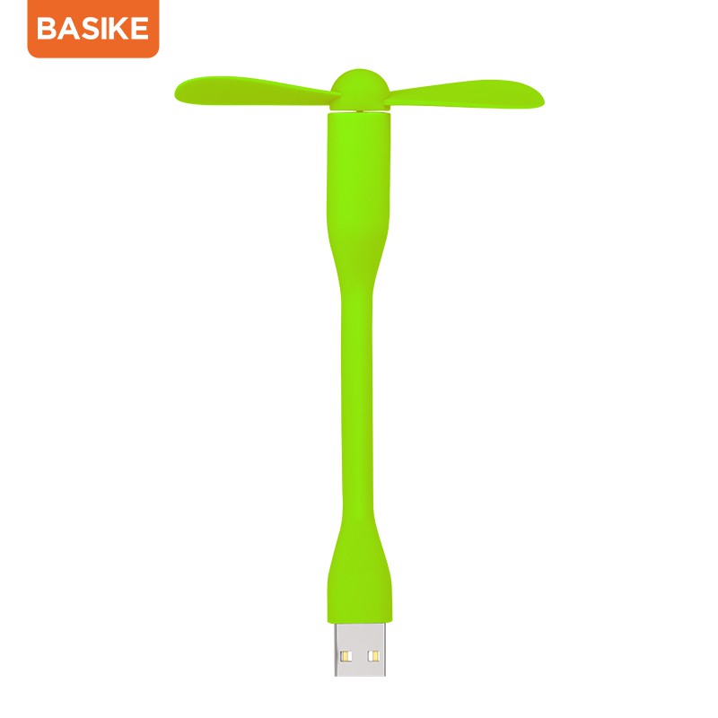 Quạt mini cầm tay BASIKE tiêu thụ điện năng thấp thích hợp cho máy tính sạc dự phòng USB