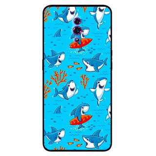 Ốp Lưng Oppo Reno - Cá Mập Lướt Ván