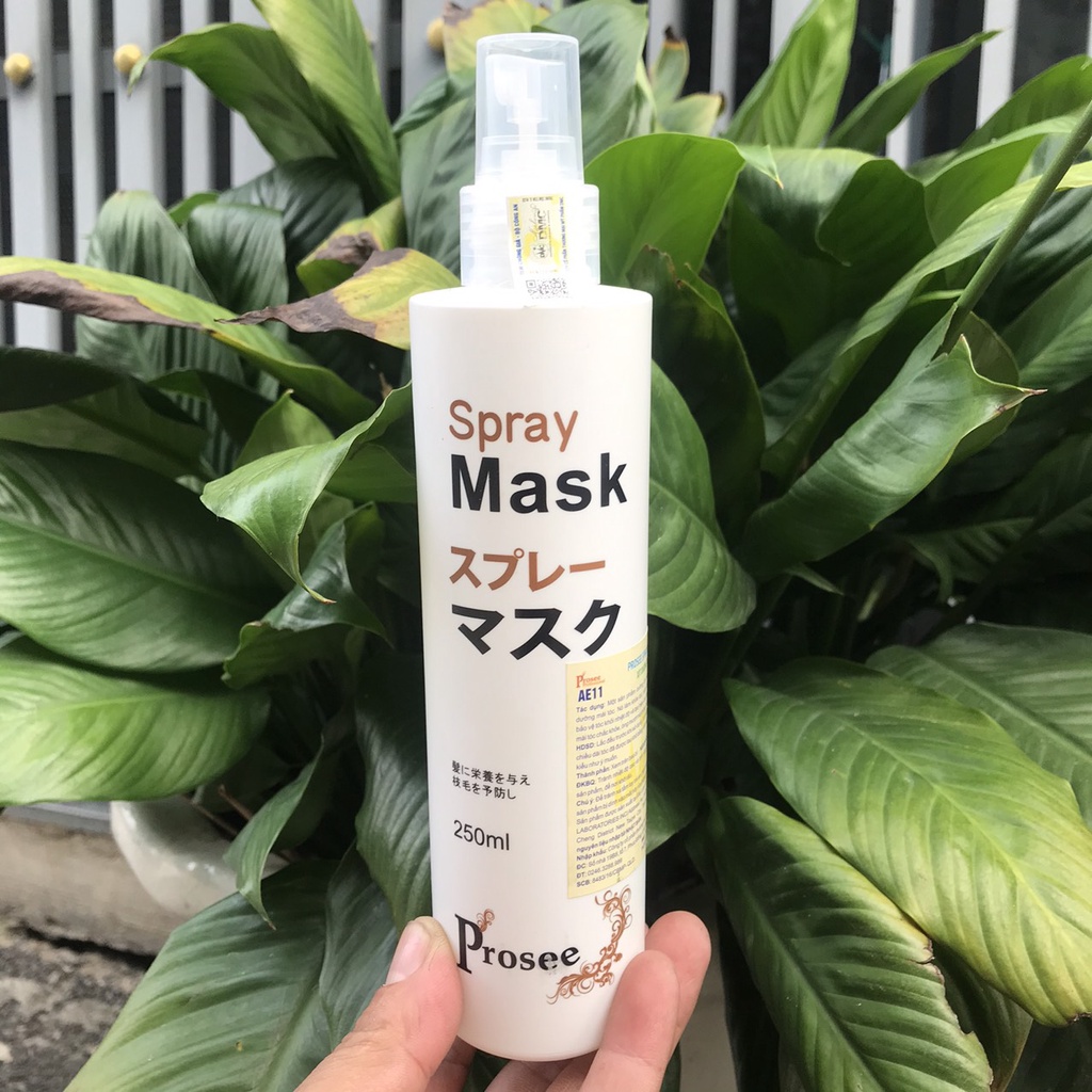 🔋Prosee-Taiwan⛱Tinh chất Serum,Xịt dưỡng phục hồi tóc Prosee Spray Mask AE11 250ml + 80ML