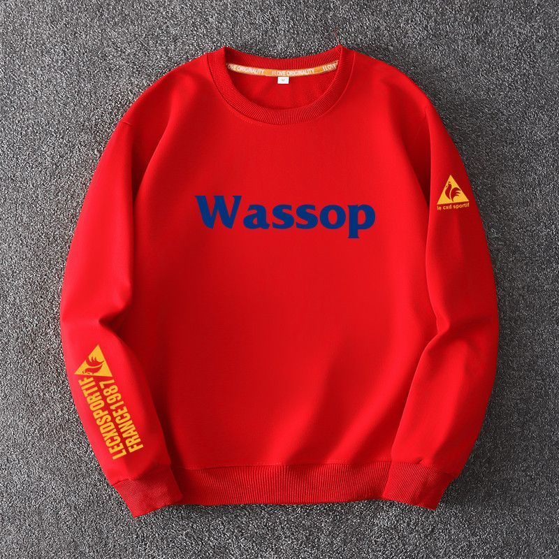 Áo Sweater Thể Thao Dáng Suông Năng Động Thời Trang Phong Cách Hồng Kông Cho Nam