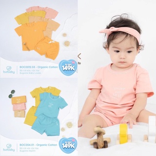 Bu - Bộ cộc tay organic Bu sale trai gái