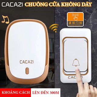 Chuông cửa không dây Cacazi chính hãng cho nhà ở, chung cư