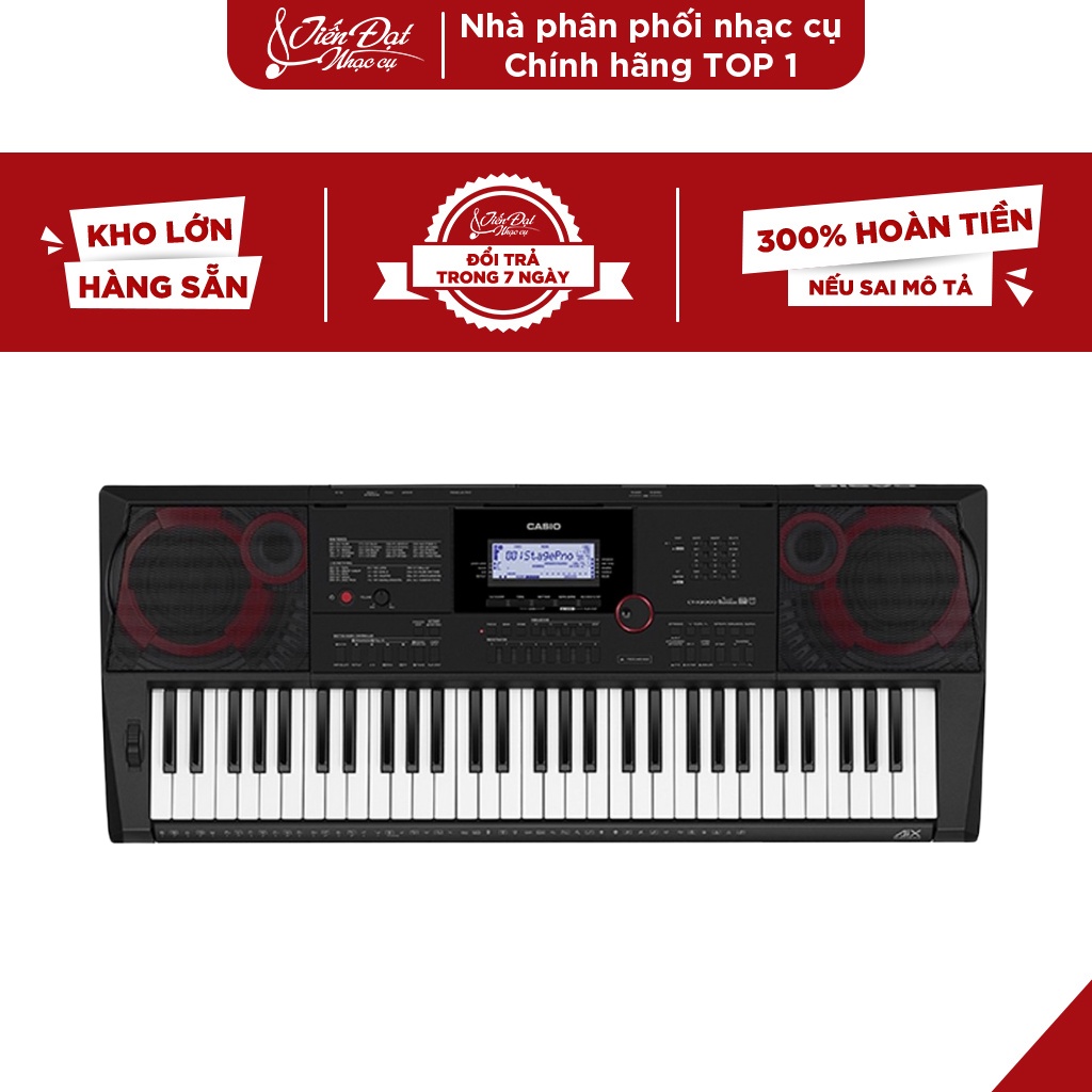 Đàn Organ Casio CT-X3000 Âm Thanh Aix Chất Lượng Cao Giao Diện Thân Thiện Dễ Sử Dụng