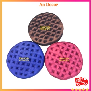 Đệm ngồi bệt tròn, Đệm ghế gỗ phòng khách, Nệm lót ghế văn phòng 40cm  | AN Decor