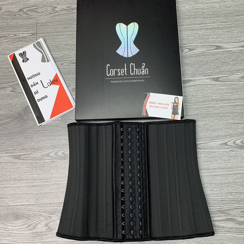 [ TẶNG THƯỚC DÂY ] Đai nịt bụng latex Hy Lạp 25 xương . | BigBuy360 - bigbuy360.vn