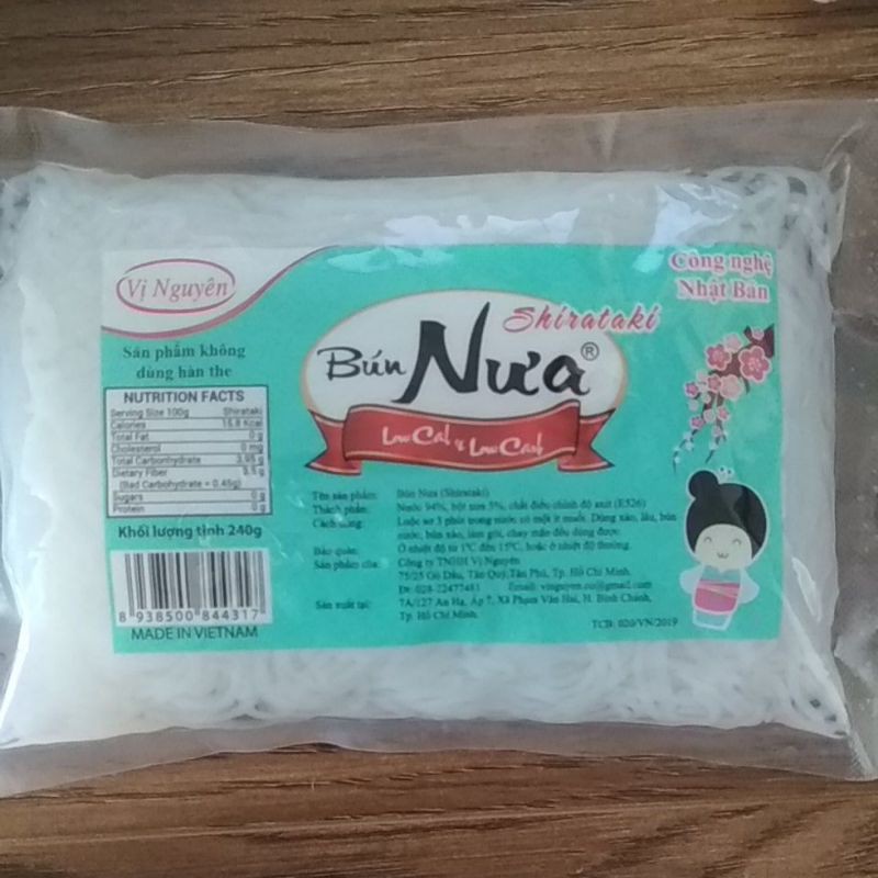 Bún Mì Phở Miến Nưa chuẩn keto | BigBuy360 - bigbuy360.vn
