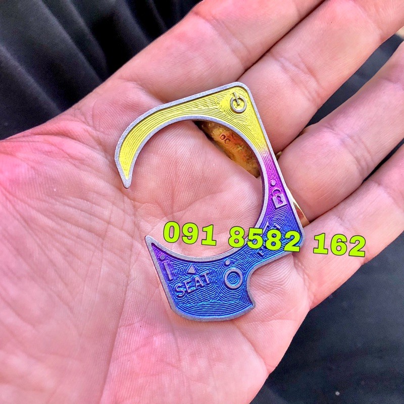 Miếng dán ổ khoá  Vario titan Smartkey - đồ chơi xe máy vario150