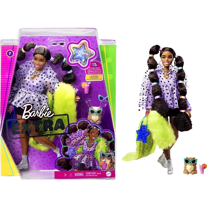 Búp bê Barbie Extra, búp bê barbie có khớp