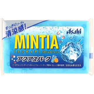Kẹo ngậm bạc hà Mintia Aqua Spark 50 viên nhỏ (Sugarless)