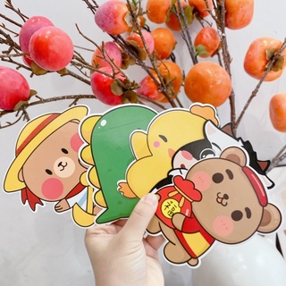 Bao Lì Xì Tết Rồng - Lì Xì Hoạt Hình Năm Mới 2024 Nhiều Kiểu Dáng Nhân Vật Chibi Đáng Yêu