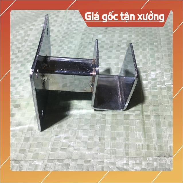 Cốc đỡ thanh treo quần áo ⚡ GIÁ SỐC ⚡ Cốc đỡ thanh inox vuông bắn tường chắc chắn