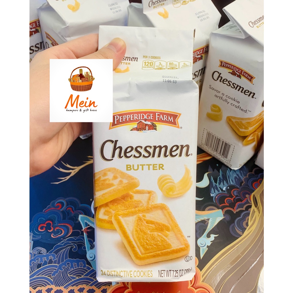 Bánh quy bơ pho mai Chessmen Pepperidge Farm