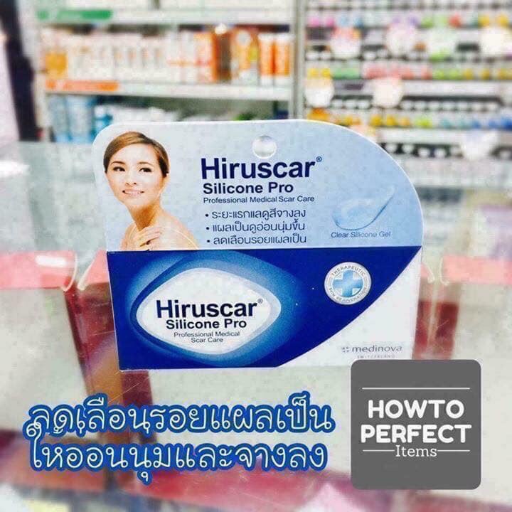 Hirucas silicone pro, chuyên gia trong việc làm MỜ, MẤT DẦN và THU NHỎ các vết sẹo sau phẫu thuật, SẸO TO, SẸO BỊ LỒI