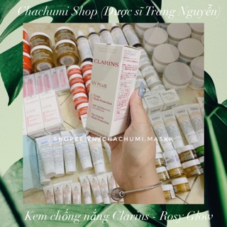 [CLARINS] Kem Chống Nắng Clarins Paris - Rosy Glow