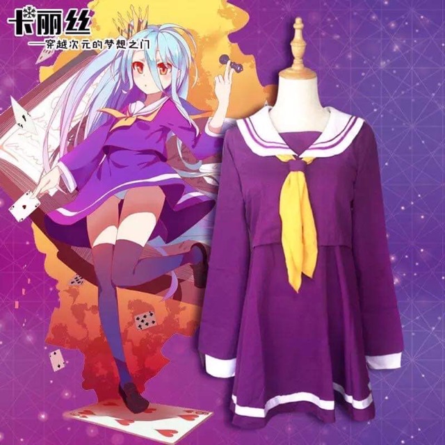 Set váy cosplay Shiro