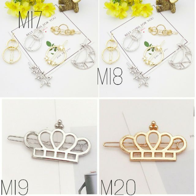 Kẹp tóc Hàn Quốc 37 mẫu - link 2