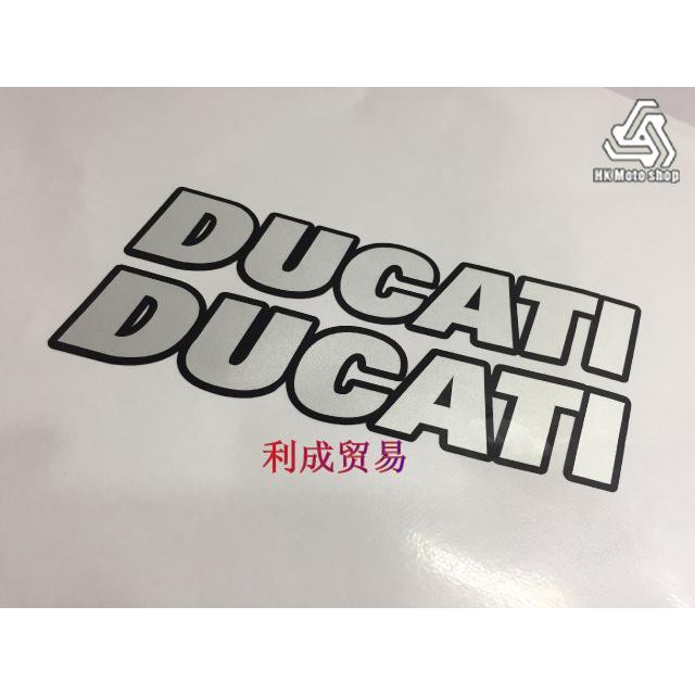 Miếng Dán Trang Trí Phản Quang Cho Xe Mô Tô Ducati