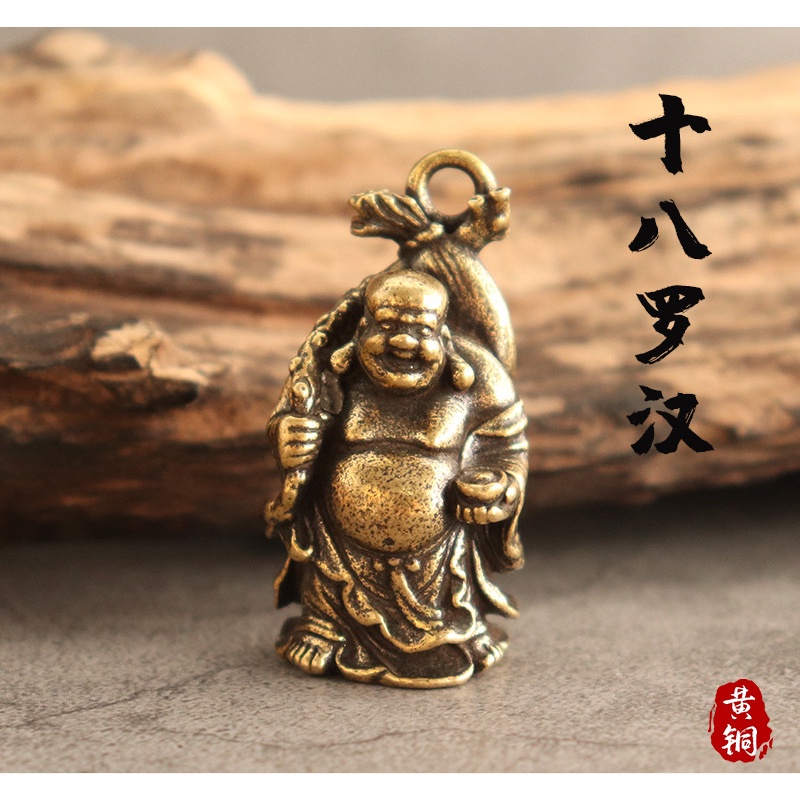 Mặt dây chuyền hình phật bằng đồng thau 18 kiểu cổ xưa