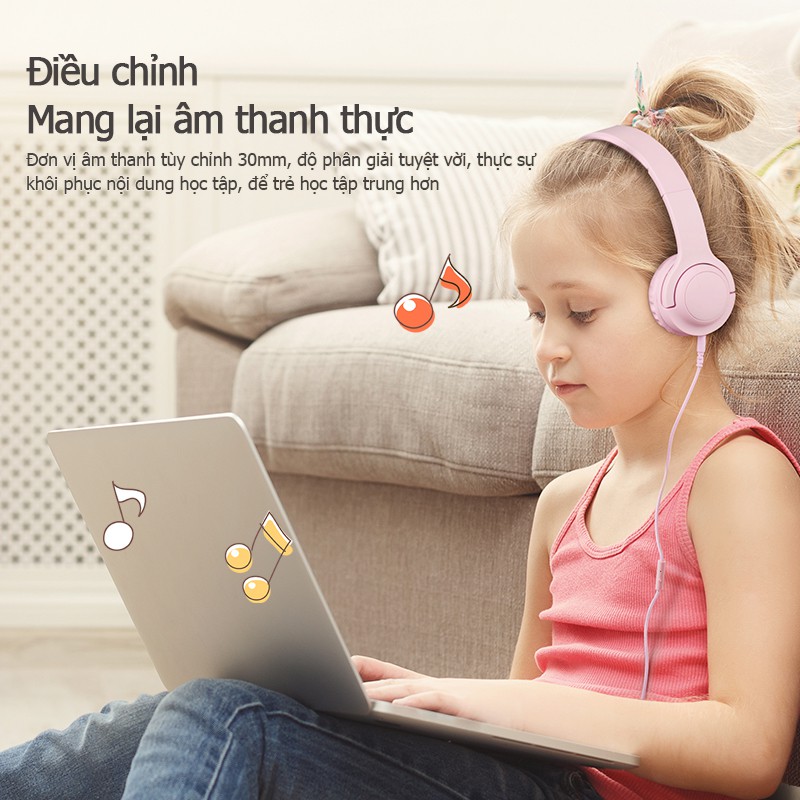 Cô gái dễ thương tai nghe không dây tai nghe bluetooth với lúa mì phiên bản hàn quốc cô gái tim âm nhạc học điện thoại máy tính