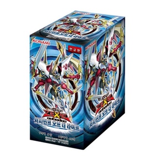Yugioh card zexal booster pack box tcg ocg 200 cards judgment of the light korea version