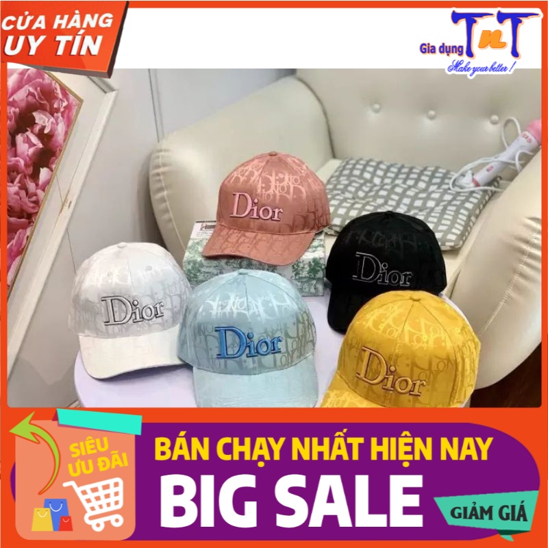 Nón kết D.i.o.r nổi tiếng, nón lưỡi trai thời trang nam nữ, vành rộng che nắng mưa tốt, không háp nắng (note màu)