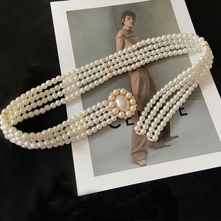 Belt đầm chuỗi hạt 2019