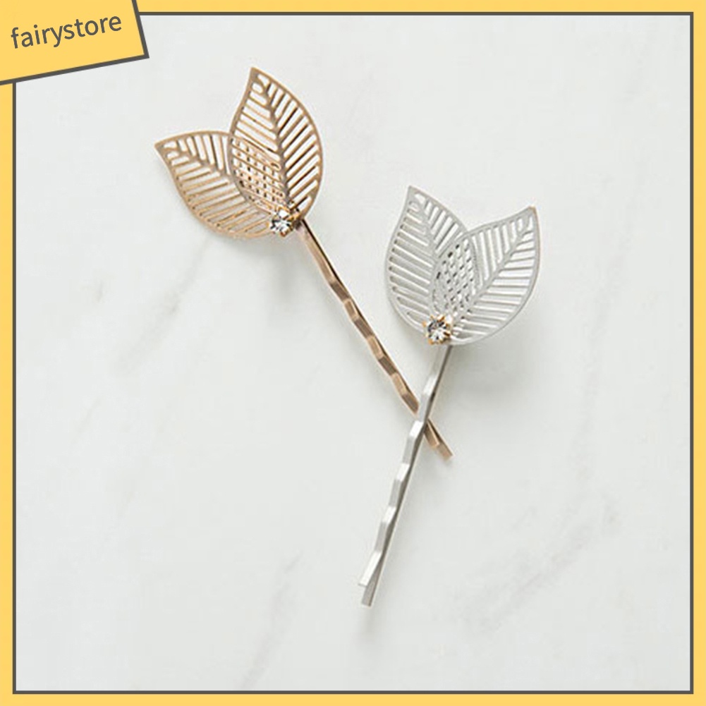 Kẹp tóc hình chiếc lá thanh lịch cho nữ