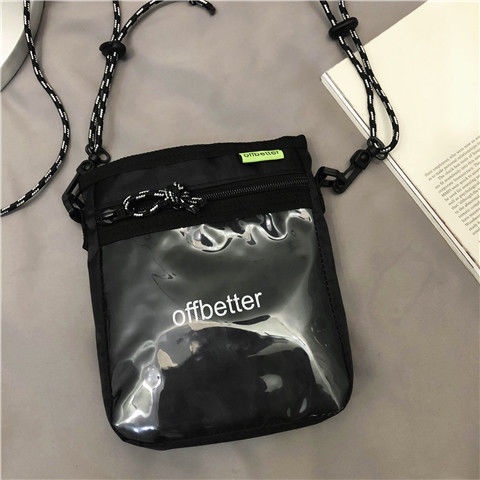 Hip hop style diagonal cross bag, trend, INS style, spot