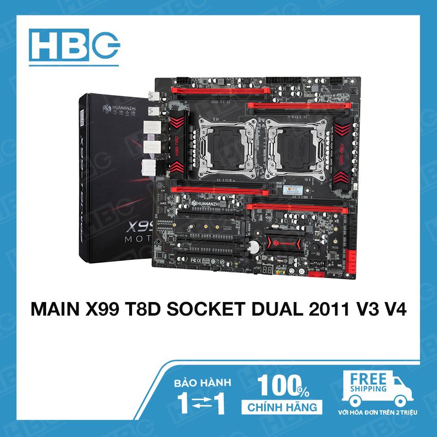 Main HuananZHi X99 T8D DUAL/RAM 3
