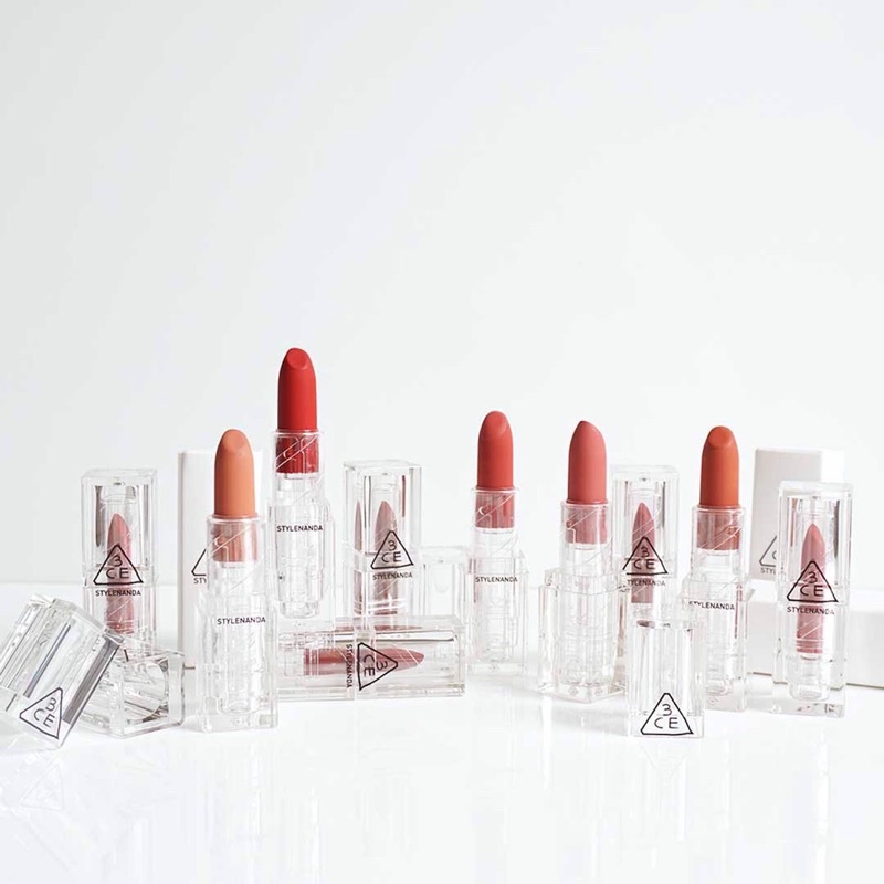 Son Thỏi 3CE Soft Matte Lipstick Clear Layer Edition