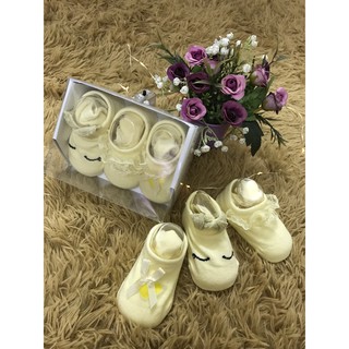 Set 3 đôi tất công chúa cho bé gái