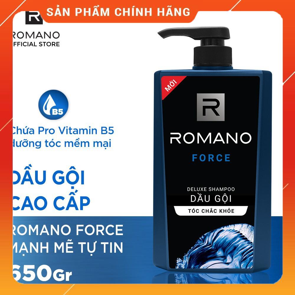 [HOT] . Combo Dầu gội và Sữa tắm Romano 650g/chai Force