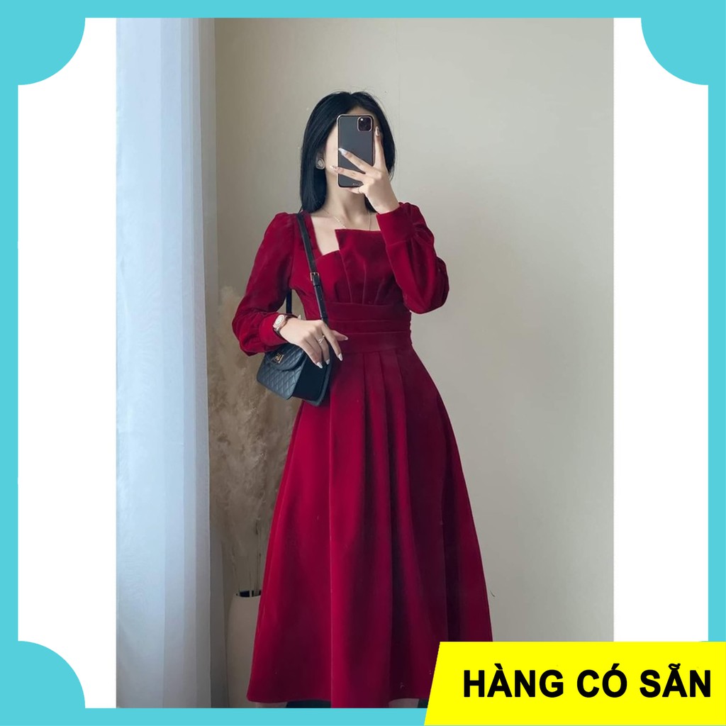 [BIGSIZE MOOHAN] ⚡️𝐌𝐈𝐄̂̃𝐍 𝐏𝐇𝐈́ 𝐒𝐇𝐈𝐏⚡️ĐẦM BIGSIZE TRẮNG CỔ VUÔNG XẾP LY TAY DÀI DÁNG XÒE, ĐẦM ĐÁM CƯỚI | BigBuy360 - bigbuy360.vn