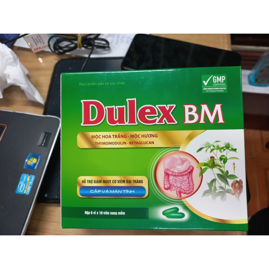 Đại tràngĐại tràng Dulex BM hỗ trợ giảm nguy cơ viêm đại tràng cấp và mãn tính 60 viên
