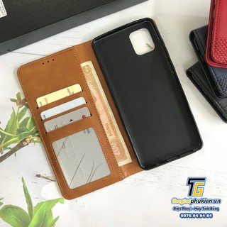 Bao da dạng ví SamSung Galaxy Note 10 Lite Luxury Leather