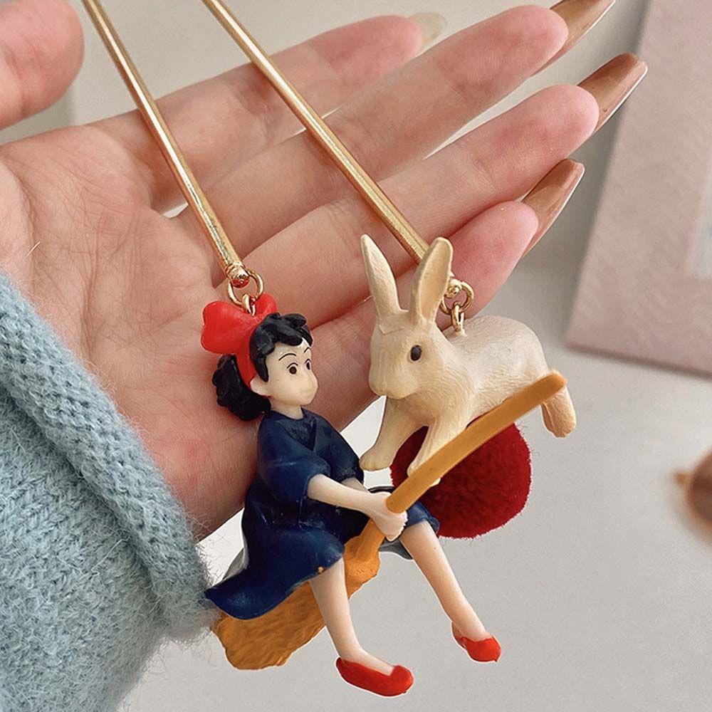 Trâm Cài Tóc Cô Dâu Hình Thỏ Phù Thủy Phong Cách Trung Hoa Cổ Điển Sáng Tạo RALPH