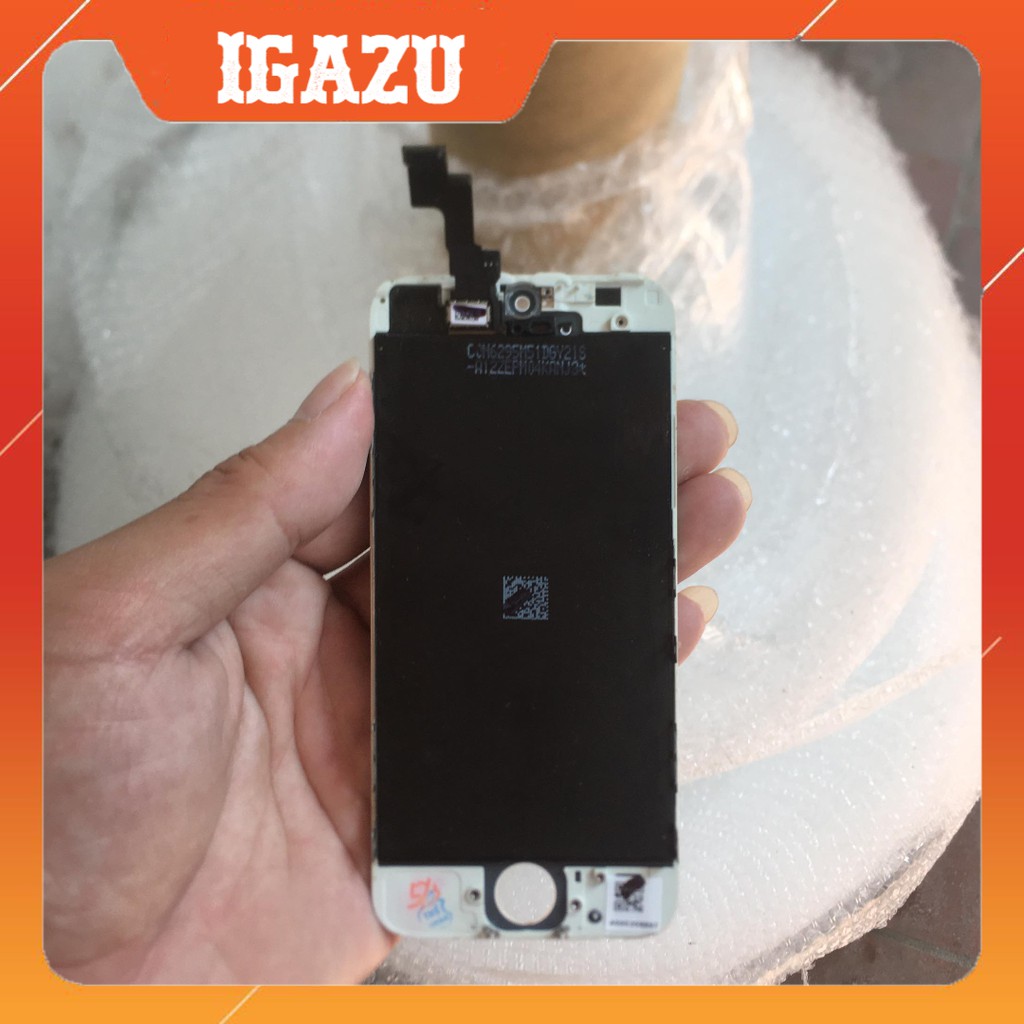 Màn hình Full zin Apple / Zin bóc máy iphone 5S / 5SE (màu trắng-đen) nguyên bộ - IGAZU