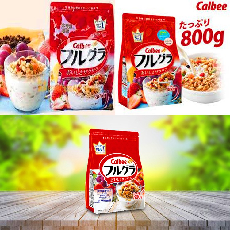 Ngũ Cốc Calbee Nhật Bản Gói 800G | Nội Địa Nhật